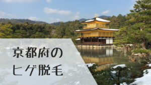 京都府のヒゲ脱毛