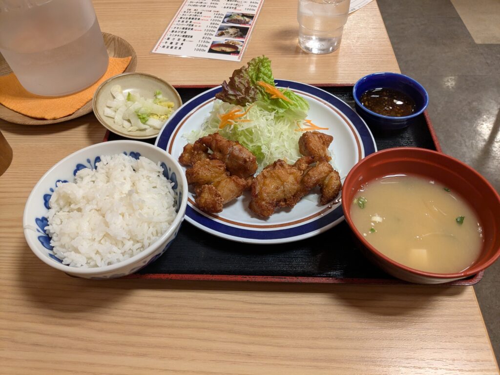 唐あげ定食
